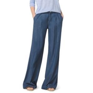 NWT a.n.a. Chambray Wide Leg Pants